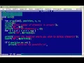 C program to delete an element from an array