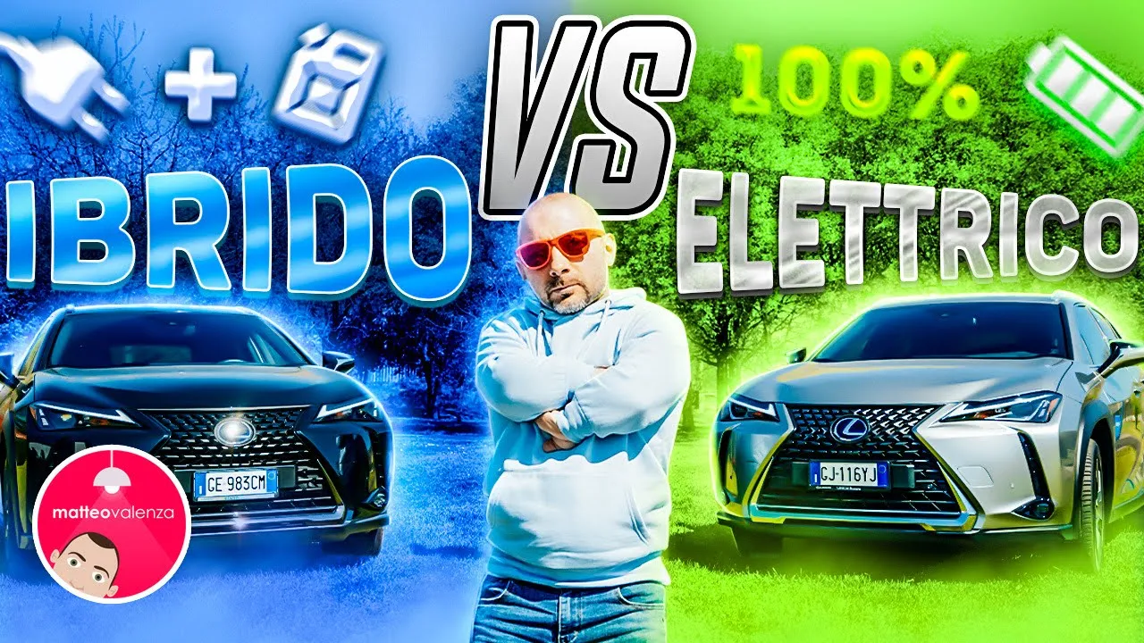 Lexus UX elettrica e ibrida: consumi e limiti a confronto