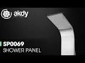 AKDY Shower Panel SP0069 Product Showcase