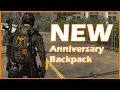 Login and collect your anniversary backpack today