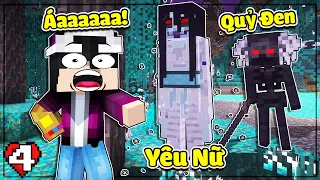 MINECRAFT HUYỀN THOẠI SAMURAI * TẬP 4 | LỘC GẶP YÊU NỮ ÁO TRẮNG VÀ QUỶ ĐEN Ở ĐỊA NGỤC😱