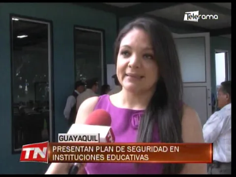 Presentan plan de seguridad en instituciones educativas