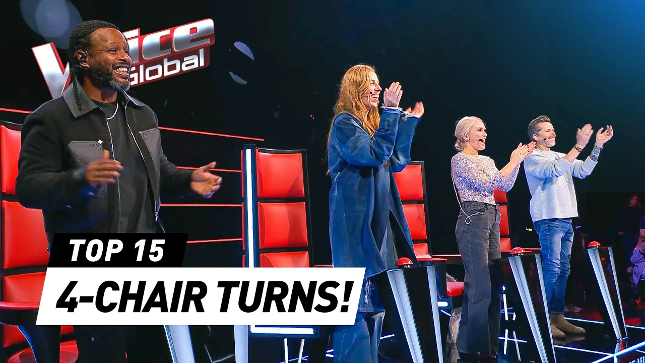 Every 4-CHAIR TURN on The Voice of Norway 2025! Every 4-CHAIR TURN on The Voice of Norway 2025!