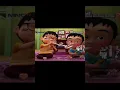 Upin Ipin nonton Indonesia vs Malaysia... Susanti bahagia Indonesia menang 4-1
