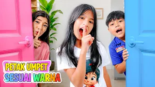PETAK UMPET SESUAI WARNA!!! #viralvideo #viralvideos