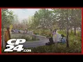 Mayor Chow speaks at newly revitalized Centennial Park in Etobicoke