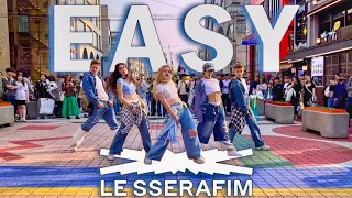 KPOP IN PUBLIC SEOUL ONE TAKE LE SSERAFIM EASY Dance Cover By NyuV France 