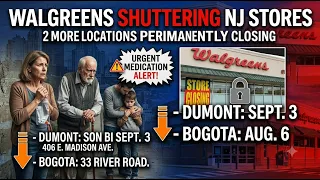 Walgreens Closing MORE Stores in NJ Bergen County Locations Affected
