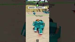 In ROBLOX Squid Game People Tried To Eliminate Me So I Saved The Others Respect Squidgame Nice 