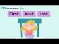 Retelling a Story Reading Comprehension Khan Academy Kids