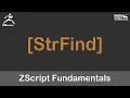 ZScript Fundamentals - StrFind