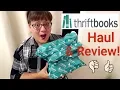 Thriftbooks com Order Reviewing My Purchase Book Haul