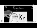 Periodic table song black and white but slowed