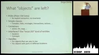 Bjarne Stroustrup - Object Oriented Programming without Inheritance