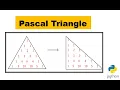 Amazon Interview Prep Pascal Triangle Program Python for Beginners