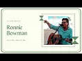 Memorial Service - Ronnie Bowman