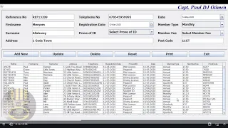 How to Create a Data Entry Form with SQL Database in Java using Eclipse - Part 2 of 2