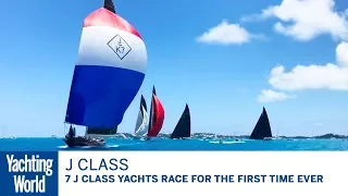 7 J Class yachts race for the first time ever – from onboard Shamrock | Yachting World