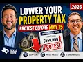 Lower Your Property Tax Bill 2026 Texas Appraisal Protest Guide