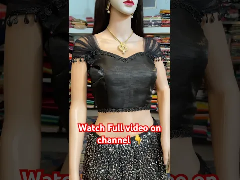 #trendingblouse #rufflesleeves #blousedesign #sleevesdesign