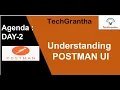 Postman Tutorial 2 Understanding POSTMAN UI by TechGrantha