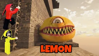 Yuta, Mio Dan Baby Celine Dikejar Monster Lemon Anomaly || ROBLOX