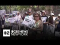 Queens residents rally to call for end to human trafficking prostitution in Flushing
