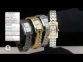 Liz Claiborne New York Polished Metal Bracelet Watch w Crystals on QVC