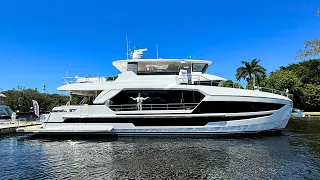 How is this a 75′ Yacht??? 😳 Horizon FD75 Power Motor Yacht Tour