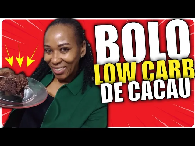 O MELHOR BOLO CHOCOLATE LOW CARB DA VIDA+ DICAS