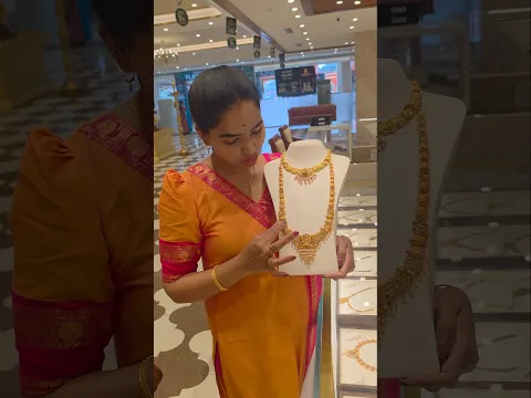 Pothys Swarnamahal New Diwali Gold Haram #lachuslifestyle