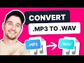 Download Lagu How To Convert MP3 to WAV | Free Online Audio Converter