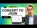 How To Convert Excel to JSON Easy Guide