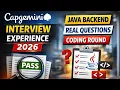 Capgemini Interview Experience 2026 Java Backend 3 5 Years Real Questions
