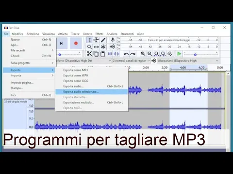 Download MP3 Programmi per tagliare MP3 | Salvatore Aranzulla