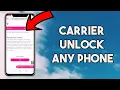 How to Carrier Unlock Your iPhone Or Android for FREE in 2022 Use Any SIM CARD On Your iPhone