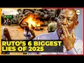 RUTO'S 2025 LIES EXPOSED: 6 Promises He Made in 2025 But TOTALLY Failed to Deliver |Plug Tv Kenya