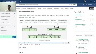 Python Tutorial Tuples Assignments