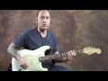 Using the Volume Tone and Toggle Switch on a Strat Guitar Lesson