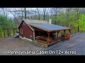 Pennsylvania Cabin On 12 8 Acres Secluded Private Land PA Real Estate Aspen Mansions