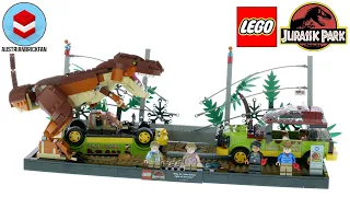 LEGO Jurassic Park 76956 T. rex Breakout Speed Build
