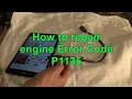 How to repair engine error code P1135