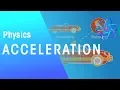 Acceleration Forces Motion Physics FuseSchool