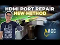 MI PORT HOT SWAP Method How To Quickly Replace a PS5 MI Port and Repair Missing Pad w Jumper