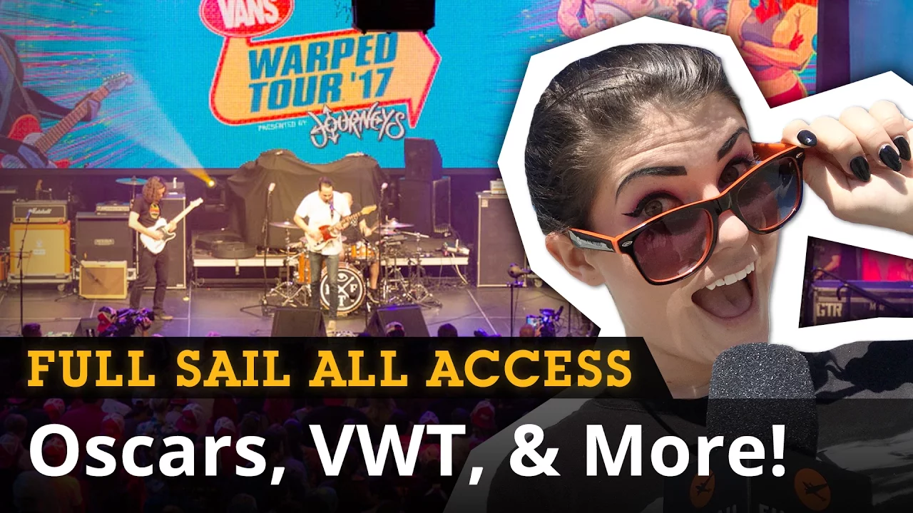 All Access: WrestleMania 33, Vans Warped Tour, & Oscars - Full Sail University All Access: WrestleMania 33, Vans Warped Tour, & Oscars - Full Sail University