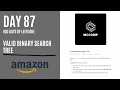 AMAZON INTERVIEW QUESTION Validate Binary Search Tree LeetCode problem 98
