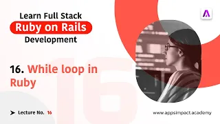 While Loop in Ruby