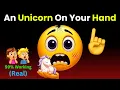 Lagu Je ziet een eenhoorn 🦄 op je hand terwijl je deze video bekijkt!￼ 🤯🤯