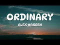 Download Lagu Alex Warren - Ordinary (Lyrics)