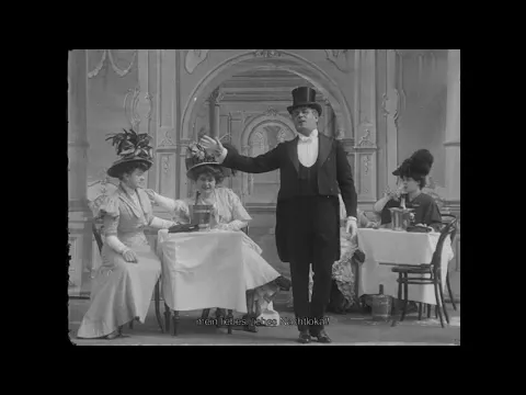 Casino-Lied aus "Der Teufel lacht dazu!" (1908) Deutsche Bioscope